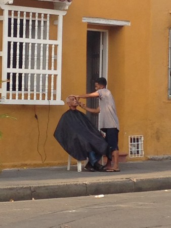 coiffure in cartagena :-)